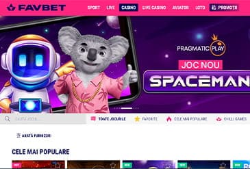 Pagina de pornire Favbet Casino